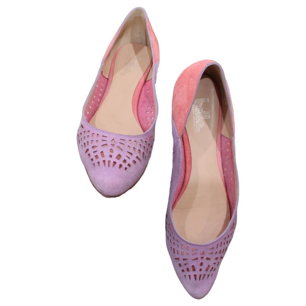 Belle by Sigerson Morrison Suede Flats